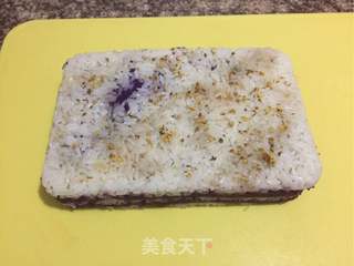 紫薯糯米糕的做法步骤:9
