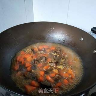 胡萝卜牛肉焖饭的做法步骤：10