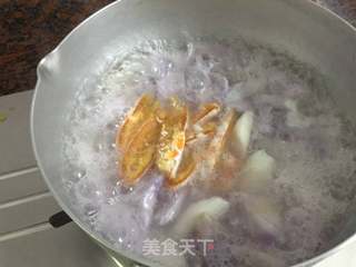 滒烧紫薯山药的做法步骤:5