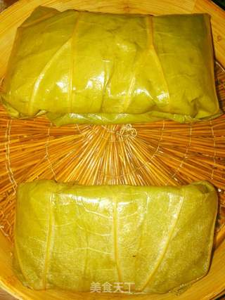 荷叶糯米排骨饭的做法步骤:6