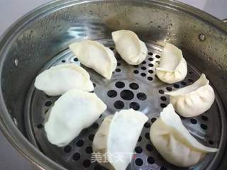 牛肉萝卜蒸饺的做法步骤:14