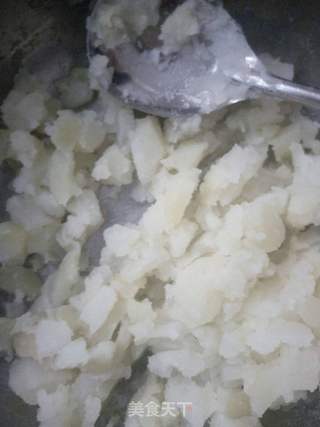 奶香土豆泥的做法步骤:3