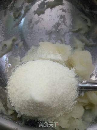 奶香土豆泥的做法步骤:5