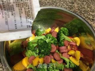 花环沙拉的做法步骤:8