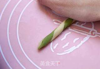 抹茶圈圈饼的做法步骤:10