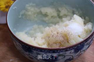 #东菱牛排机#土豆培根饼的做法步骤:5