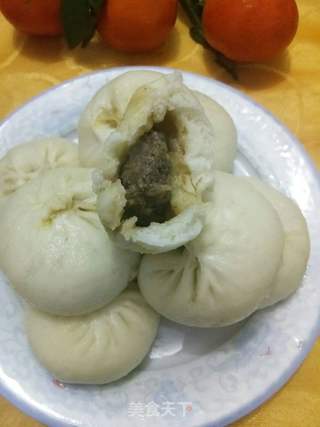 #御寒美食#洋葱牛肉包子的做法步骤:12