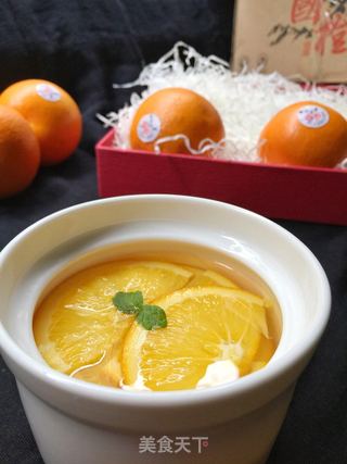 【甜品】冰糖蒸橙的做法步骤:9