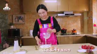 草莓蛋糕的做法步骤:4