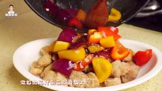 韩式糖醋鸡块的做法步骤:18