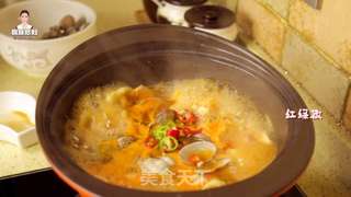 辣白菜面片汤的做法步骤:16
