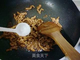 酱香肉丝的做法步骤:16