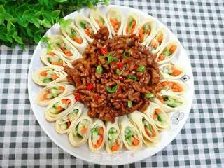 酱香肉丝的做法步骤:19