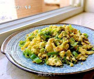青椒炒鸡蛋的做法步骤:9