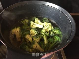 西蓝花酿香菇的做法步骤：7