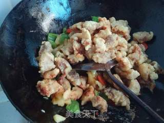 菠萝咕咾肉的做法步骤:15