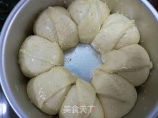 #鸡蛋美食#皇冠面包的做法步骤:16