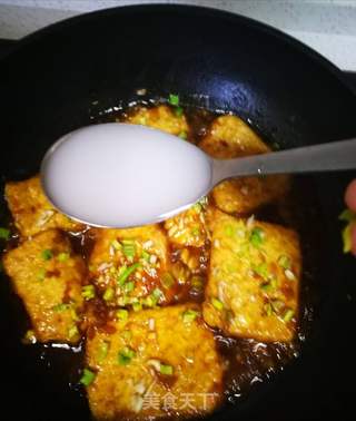 锅塌豆腐～冬季里的暖心菜的做法步骤：8