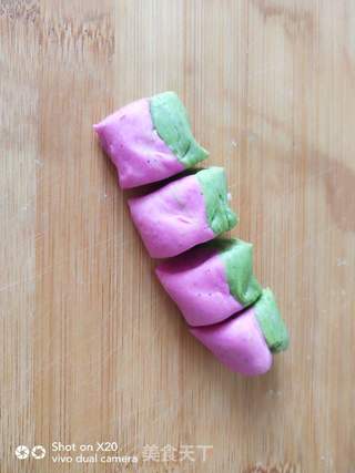 彩色煎饺的做法步骤:4