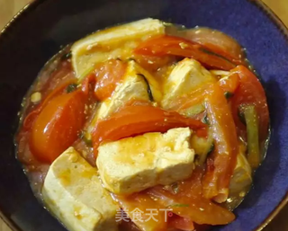 潮音潮人:潮汕番茄豆腐的做法步骤:10