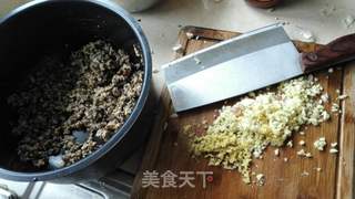 自制香菇牛肉酱的做法步骤:4