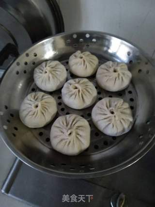 猪肉白菜包子的做法步骤:10