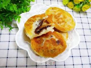 烫面红糖酥饼的做法步骤:15