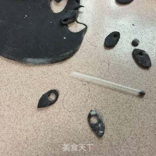 熊猫豆沙包的做法步骤:10
