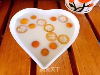 金桔奶冻的做法步骤:6