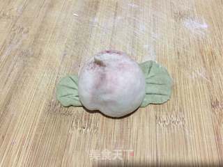 寿桃馒头的做法步骤：7