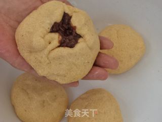 玉米面豆沙包的做法步骤：6