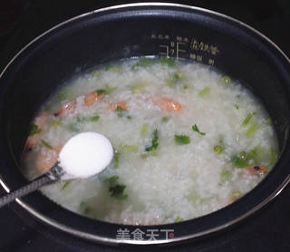 蔬菜海鲜粥的做法步骤:10