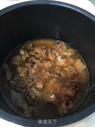 电饭煲豉汁排骨饭的做法步骤:4