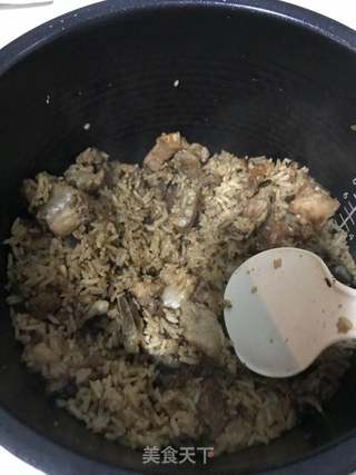 电饭煲豉汁排骨饭的做法步骤:6