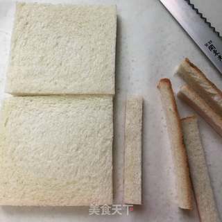 棒棒糖吐司的做法步骤:2