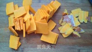 南瓜布丁的做法步骤:2