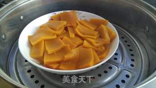 南瓜布丁的做法步骤:3