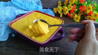 南瓜布丁的做法步骤:9