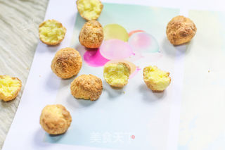 蛋黄米粉球的做法步骤:6