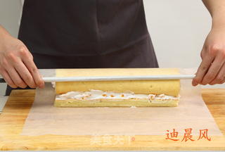 奶油卷蛋糕的做法步骤:11