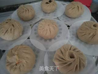 全麦三鲜素包子(老面版)的做法步骤:11