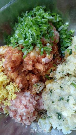 鸡蛋煎饺的做法步骤:2