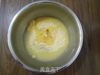 大枣花生玉米面发糕的做法步骤:3