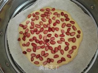 大枣花生玉米面发糕的做法步骤:12