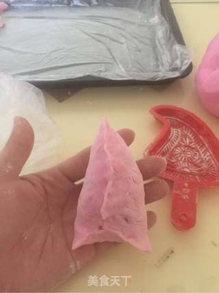 潮汕红桃粿的做法步骤:12