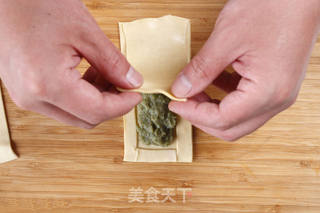 清甜绿豆派的做法步骤:3