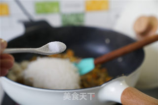 印式什锦蛋炒饭的做法步骤:8