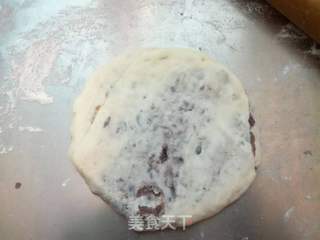 发面豆沙千层饼的做法步骤:10