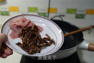 芥菜腊味炒饭的做法步骤:3