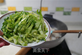 芥菜腊味炒饭的做法步骤:5